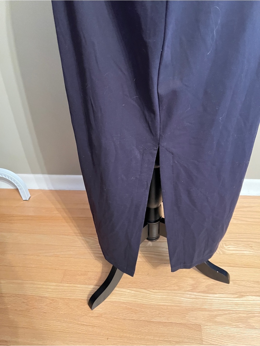 Dynamite Navy Knot-Front Cutout Maxi Dress - Picture 6 of 6